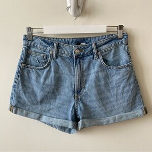 Divided H&M Cuffed Blue Jean Shorts Size 6